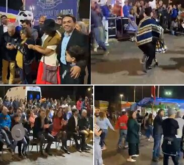 Grato ambiente familiar en inauguración de las Ramadas al pie de Morro