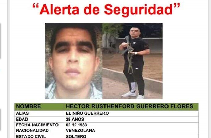 Alerta en Arica por presencia del prófugo “Niño Guerrero” líder del Tren Aragua