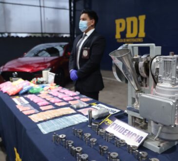 PDI descubre dos laboratorios de éxtasis y decomisa más de 2 mil dosis