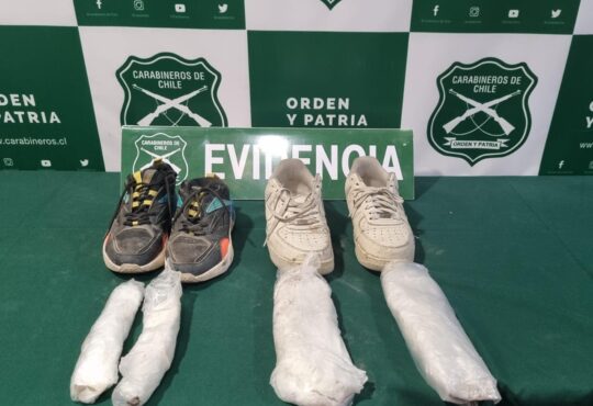 Con zapatillas voladoras y recargadas con ketamina cruzaban raudos la frontera