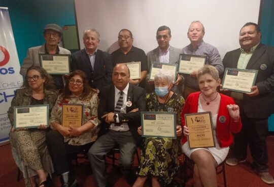 En Día del Trabajador Radial recordaron a radiales recientemente fallecidos y reconocieron a profesionales por su trayectoria