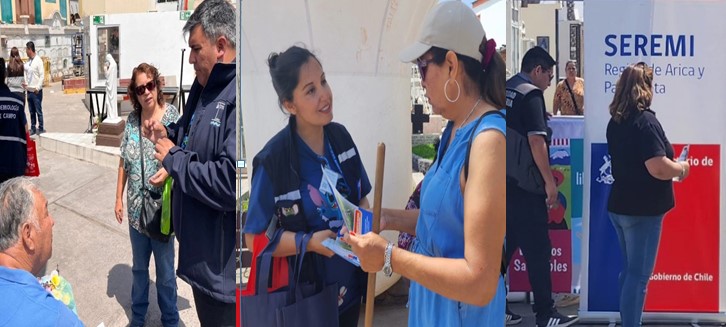 Seremi de Salud intensifica fiscalizaciones en cementerios para prevenir el Aedes aegypti