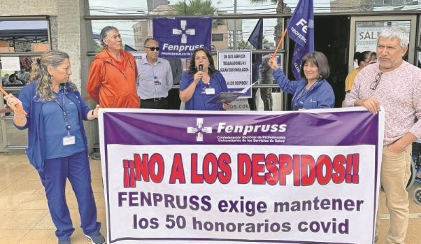 En movilización permanente trabajadores de la Salud por anuncios de despidos