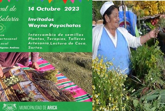 Este sábado hay Festival de Medicina Ancestral Andina en el Poblado Artesanal