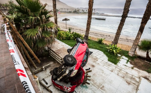 Rigor de la Ley a borrachos que destruyen bienes de uso público