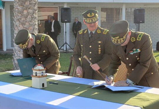 General de Carabineros Pedro Álvarez Ortega asumió como Jefe de Zona