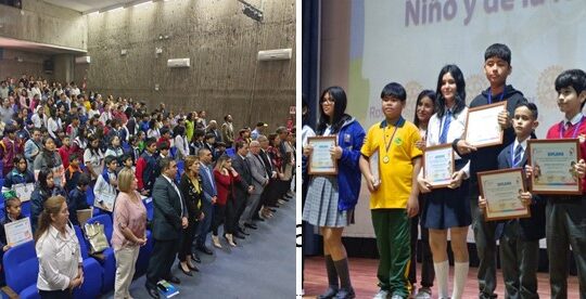 Rotarios conmemoraron Día del Niño y de la Niña en solemne ceremonia con las escuelas de Arica