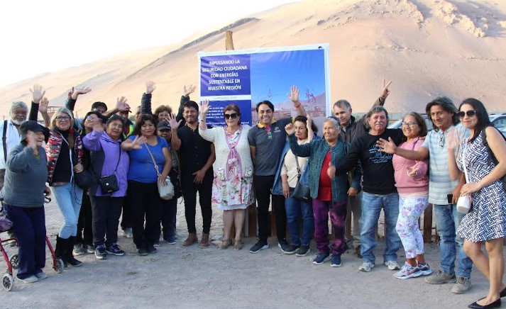 Llegó la energía fotovoltaica a la Quebrada de Acha