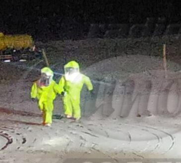 Derrame de ácido enciende alerta en Complejo Fronterizo Santa Rosa