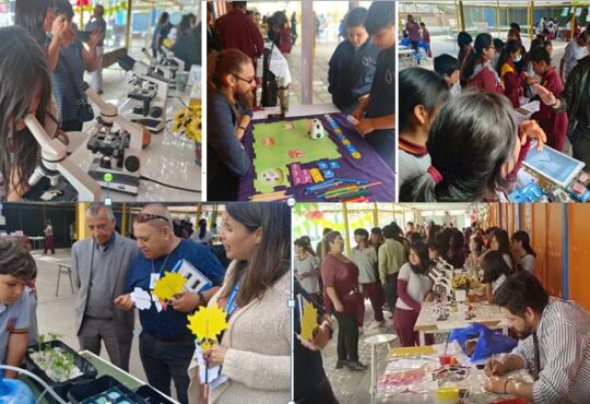 La comunidad hizo suya la primera Feria Científica de la Escuela “Rómulo Peña Maturana”