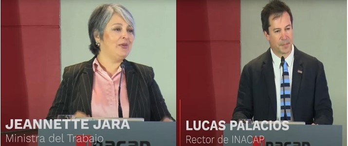 Rector de INACAP y Ministra del Trabajo invitan a Feria Laboral más grande de Chile