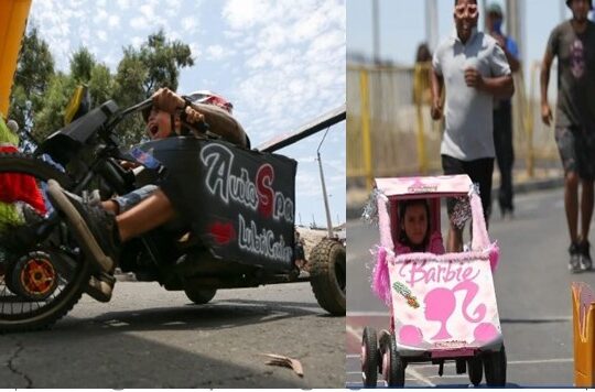 En busca de la gloria con los Mini Cars en sector del Parque Centenario