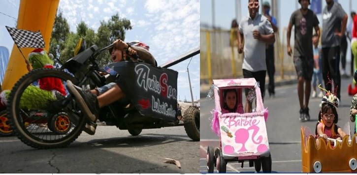 En busca de la gloria con los Mini Cars en sector del Parque Centenario