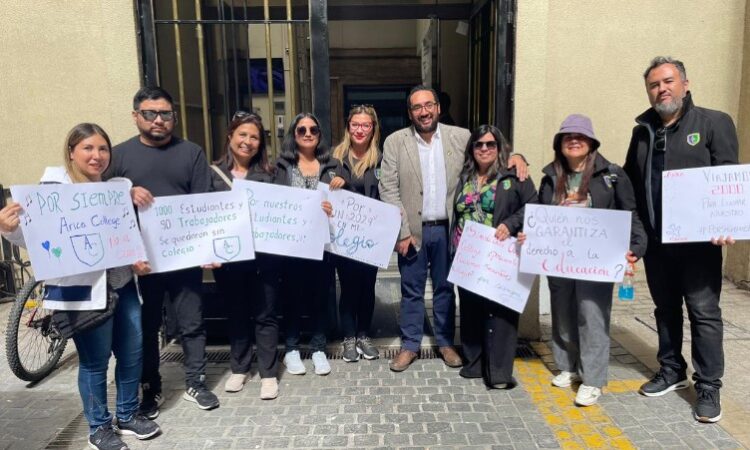 Ministro de Educación Nicolás Cataldo apoyó a funcionarios y profesores del Arica College