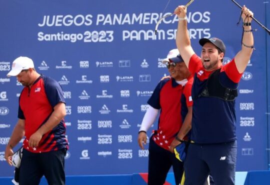 Ricardo Soto se cuelga bronce en el tiro con arco en Santiago 2023