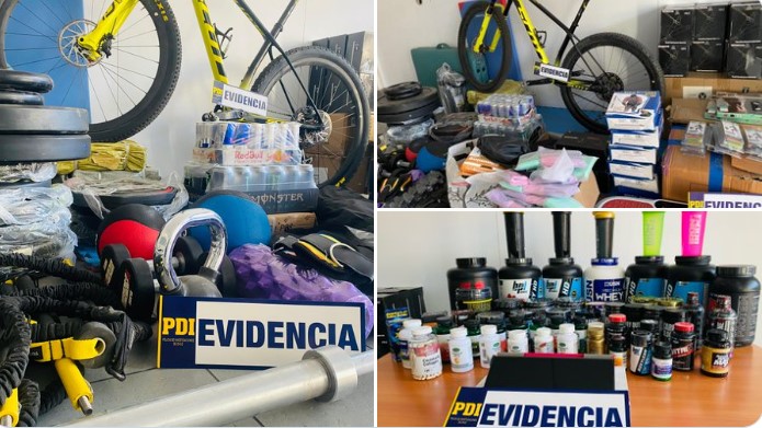 Sujeto para asegurar estado físico las 24 horas se llevó un Gym para su casa