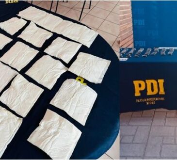 Adosados al cuerpo dos mujeres llevaban a Santiago 10 kilos en ketamina