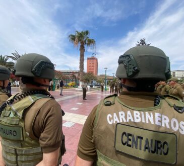 Amplio contingente policial refuerza la seguridad en sectores poblacionales