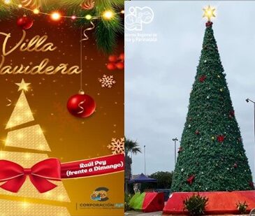 Gobierno Regional enciende este jueves el Árbol de Navidad en playa Chinchorro