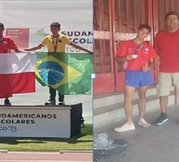 Arica hizo historia con marchistas en el Sudamericano Escolar de Santiago 2023