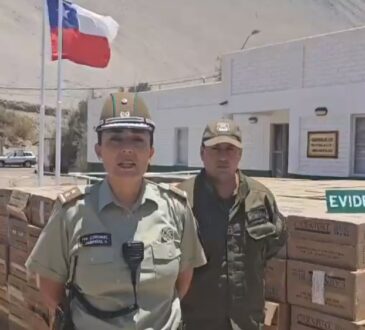 Carabineros incautó 720 millones de pesos en contrabando de cigarrillos