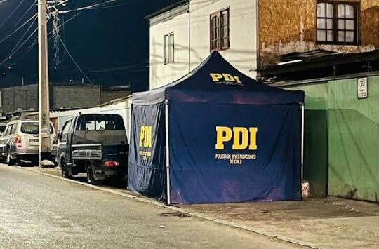 Trabajo coordinado de la Fiscalía y PDI permitió rápida captura de homicida de la Rosa Esther