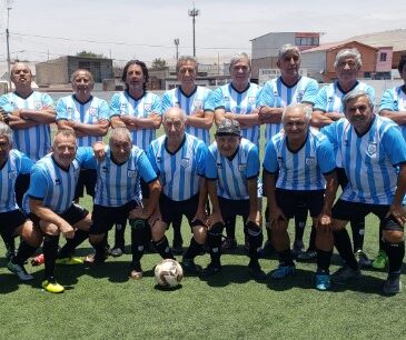 Magisterio superó ausencia de arquero y levantó la Copa Viejos Cracks en estadio Canadela