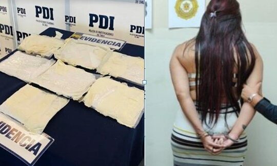 Detuvieron a tres pasajeras con 5 kilos de ketamina adosados a sus cuerpos