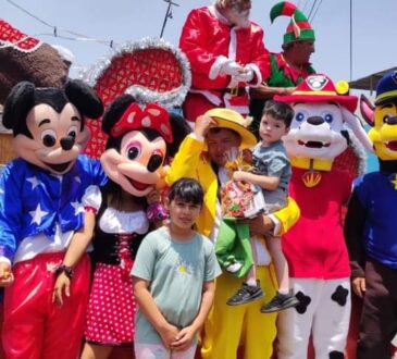 Solidaria Navidad de trabajadores de mar en Arica