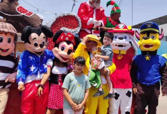 Solidaria Navidad de trabajadores de mar en Arica