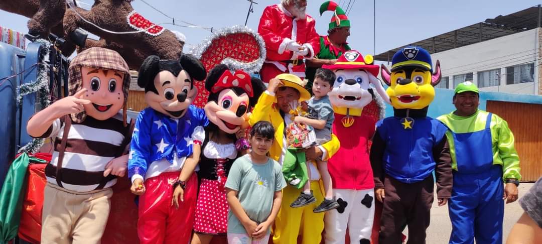 Solidaria Navidad de trabajadores de mar en Arica