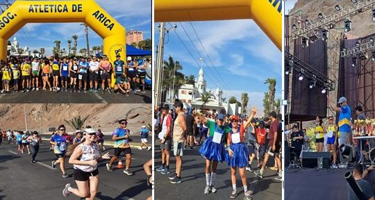 Todo un éxito la San Silvestre: Más de 1.100 competidores  en carrera