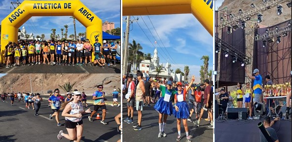 Todo un éxito la San Silvestre: Más de 1.100 competidores en carrera