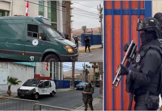 Fiscalía presenta sus pruebas contra Los Gallegos en medio de inéditas medidas de seguridad