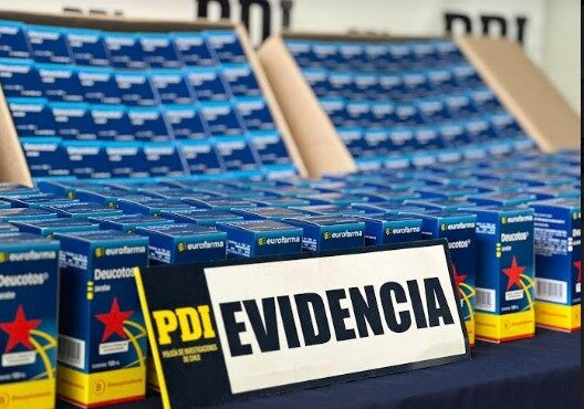 PDI los detuvo con 280 frascos de jarabe con codeína que vendían como droga