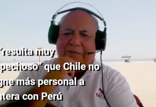 Gobernador de Tacna Lucho Torres “arrastra el poncho” con actitudes anti chilenas