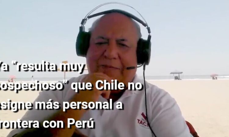 Gobernador de Tacna Lucho Torres “arrastra el poncho” con actitudes anti chilenas