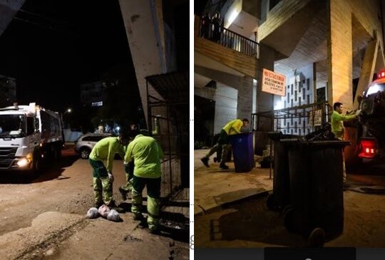 Finalizó en menos de 24 horas la movilización de los recolectores