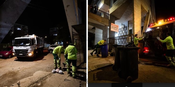 Finalizó en menos de 24 horas la movilización de los recolectores