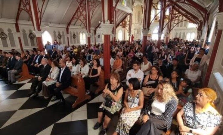 Multitudinaria Misa en honor al ex Presidente Sebastián Piñera Echenique