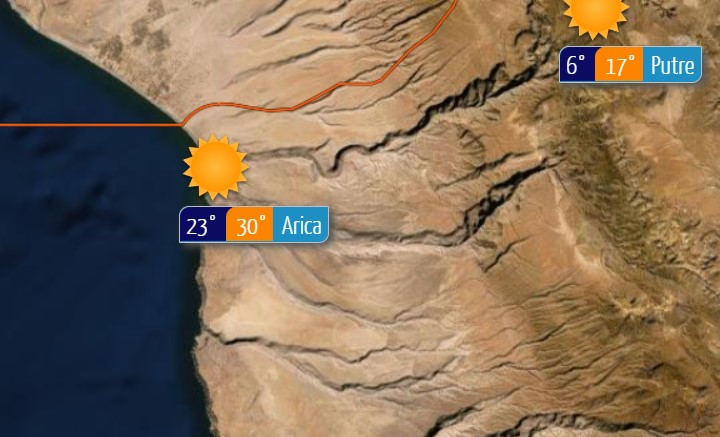Altas temperaturas entre 28 y 30 grados seguirán hasta el sábado en Arica