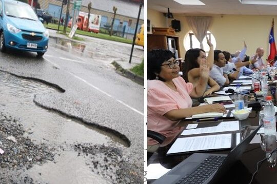 Locomoción lanzó fuegos artificiales: CORE aprobó repavimentación de 22 calles en pésimo estado