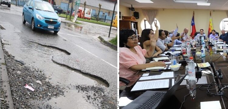 Locomoción lanzó fuegos artificiales: CORE aprobó repavimentación de 22 calles en pésimo estado