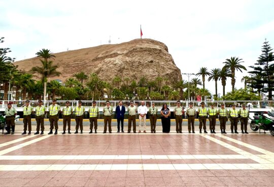 Contingente de Antofagasta para recambio en el Plan Verano Seguro