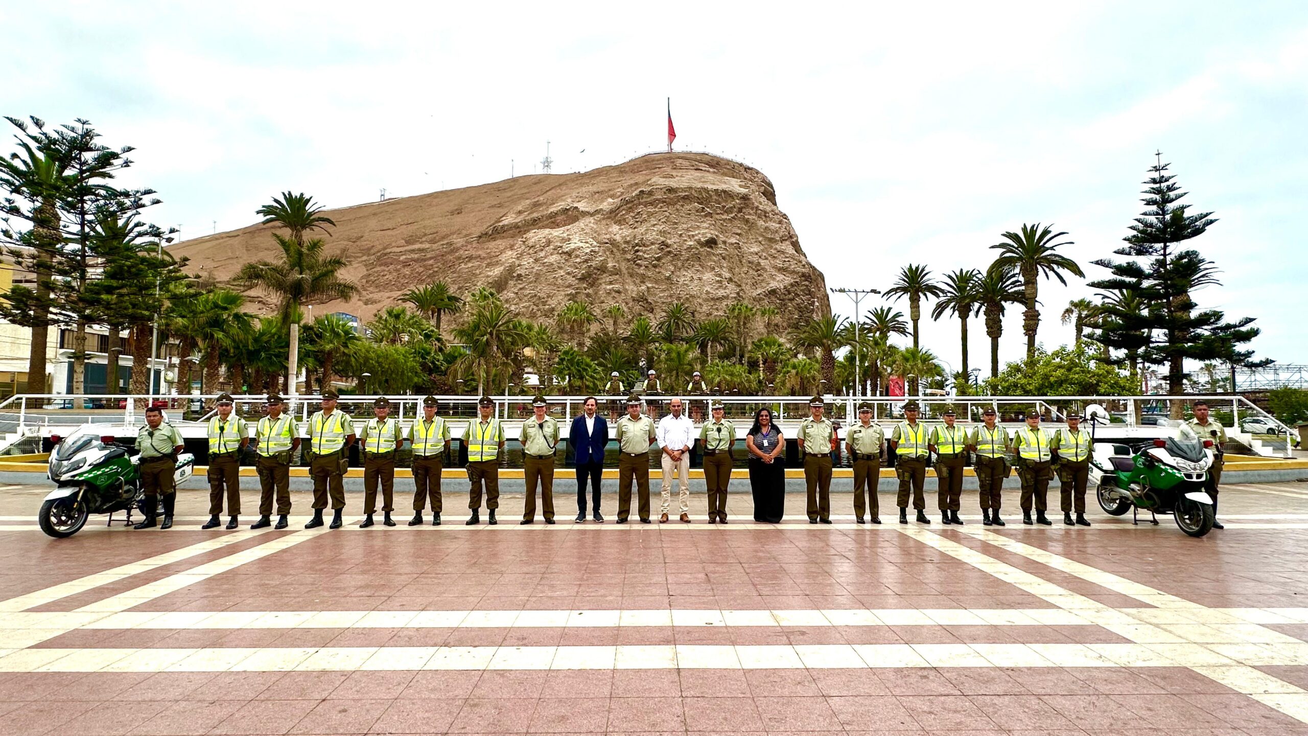 Contingente de Antofagasta para recambio en el Plan Verano Seguro
