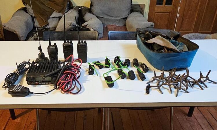 Fiscalía obtuvo prisión preventiva a migrantes ilegales que ingresaban con explosivos y detonantes