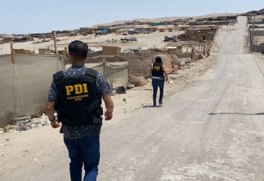PDI detuvo a cuatro imputados por homicidio con ensañamiento en Quebrada Encantada