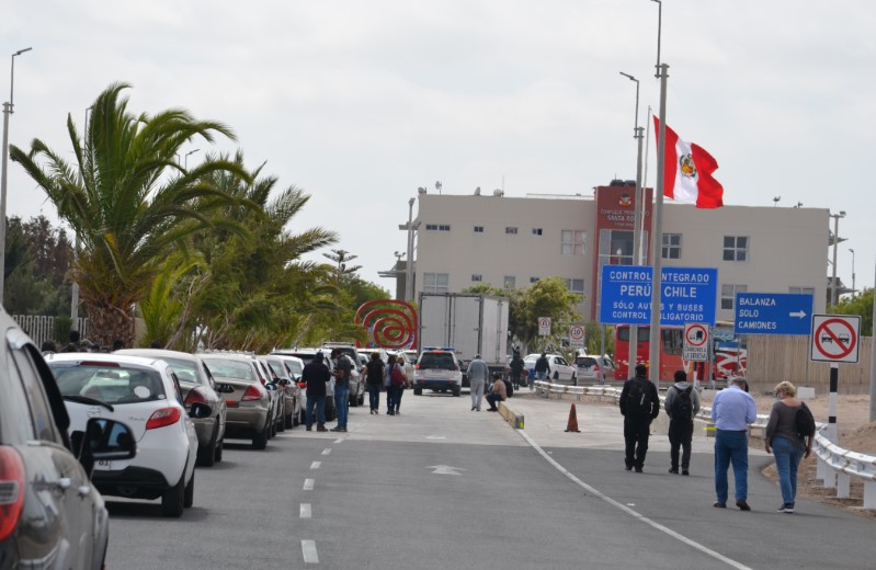Tacna: Casi un millón de ingresos y salidas en flujo de dos meses en la frontera con Chile