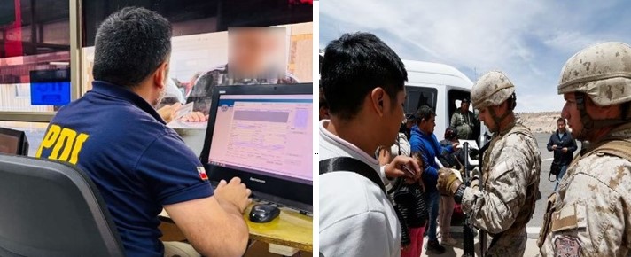 Detenido migrante ilegal colombiano buscado por secuestro: Hizo algunos “emprendimientos” en Chile