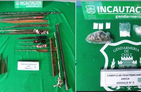 Allanamientos en la Cárcel de Acha permiten incautar elementos prohibidos